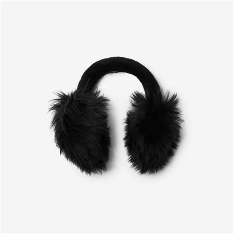 burberry black earmuffs|burberry ear muffs for women.